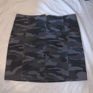 Camo skirt